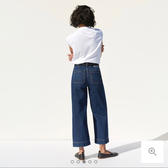 Everlane Denim - Everlane Limited-Edition Wide Leg Crop Denim Drop